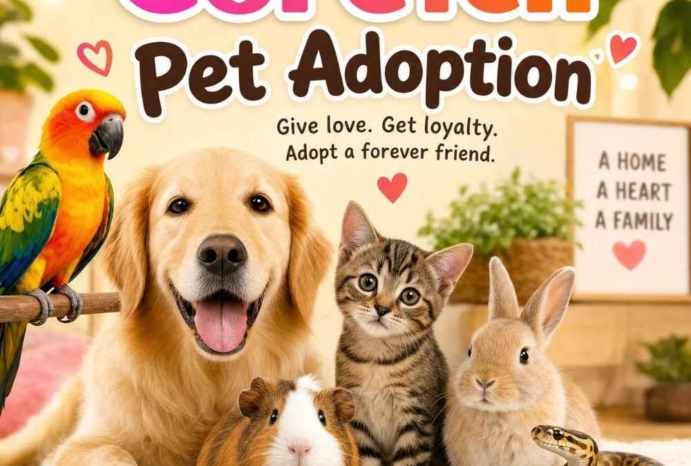 Pet Adoption Changes Lives: Find Your New Best Friend Today